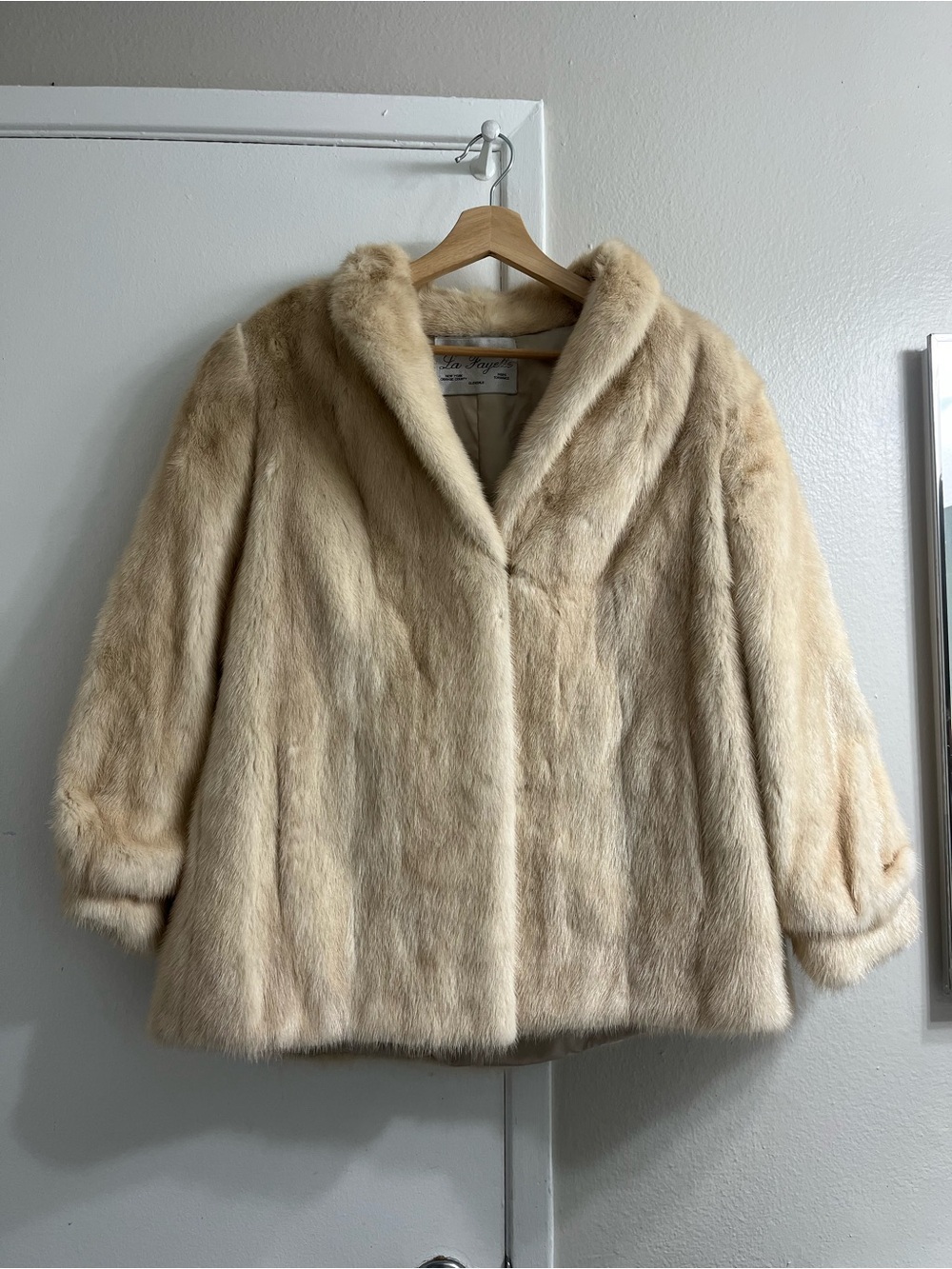 ✨ STUNNING Vintage Furs by La Fayette Mink Fur Jacket ✨